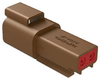 Automotive Housing, Rcpt, 2Pos, 13A, Brn; Product Range Amphenol Sine/tuchel - 66W6657 - Newark, An Avnet Company
