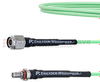 Low Loss SMA Female Bulkhead to TNC Male Cable LL160 Coax in 200 CM and RoHS - FMCA1704-200CM - Fairview Microwave Inc.