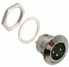 Conn XLR Connector M 3 POS ST Panel Mount 3 Terminal 1 Port - 787-B3M - Utmel Electronic Limited