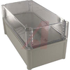 Enclosure; Polycarbonate Plastic; LightGray; Clear Cover; UL Listed, NEMA - 70148574 - Allied Electronics, Inc.
