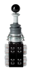Mounting hole Ø 30.5 mm - WKT spring-return joystick switch - WKTE521 -  - Schmersal Inc.