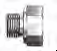 DIN Bite Type Tube Fitting - DMFC-ED Male Female Connector with ED-Ring - Image