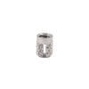E-Z Press™ Threaded Insert for Plastic - Flush - 303 Stainless - 6-32 -- 240-006-CR - Image