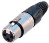 Neutrik NC7FX 7-pole XLR Female Cable Connector Nickel Housi -- NEUNC7FX