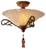 5937TO/G3431/AMB Semi-Flush Mts.-Bowl Style - 495783 - Capital Lighting, Inc.
