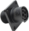 Circular Connector, Rcpt, 4Pos, Flange; Product Range Amphenol Sine/tuchel - 73AC8457 - Newark, An Avnet Company