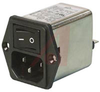 GENERAL PURPOSE FILETER WITH POWER SWITCH, 6 AMP - 70133341 - Allied Electronics, Inc.