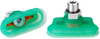 Bellows suction cup (oval) for high dynamic on curved, oily surfaced workpieces SPOB1f 60x25 SI-55 G1/4-AG -- 10.01.06.03738 - Image