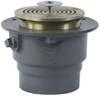 Floor Cleanout with Round Top, Carpet Marker - CO-200-RC - Watts