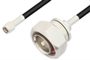 SMA Male to 7/16 DIN Male Cable 60 Inch Length Using RG223 Coax - PE36161-60 - Pasternack