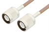 SC Male to SC Male Cable 24 Inch Length Using RG400 Coax, RoHS - PE34453LF-24 - Pasternack