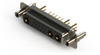 Combo D-Sub Conn, Rcpt, Db-13W3, Th; Product Range Edac - 54AJ4322 - Newark, An Avnet Company