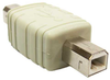 USB B Type Male to B Type Male Adapter - 10USB-11 - SFCable.com