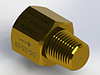 Precision Metal Orifices - NPT Adapter -- DS-10-BR - Image