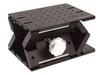 Lab Jack, 76 mm Travel, 6.5 x 9.5 in. Platform, 300 lb., 1/4-20 and M6 -- 281