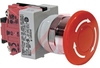 Switch,Pushlock Turn Reset,1NC,Pushbutton,Red - 70172555 - Allied Electronics, Inc.
