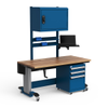 Elevatek Workstation Cantilever (Mobile), Crank, Laminated Wood (60