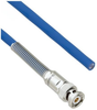 Halogen Free Cable Assembly TRB 3-Slot Plug with Bend Relief to Blunt MIL-STD-1553 .242