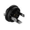GSSR - Male Receptacle for Injection Molding, Form C, Contacts: 2+PE, solder type, 250 V | 6 A; cURus 1977 -- GSSR 200 - Image
