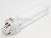 18 Watt, 4-Pin Very Warm White Double Twin Tube CFL Bulb - GE12865 - bulbs.com