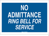 Security Authorization Sign - 95435 - Brady Corporation