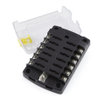 Blue Sea Systems 5029 ST Blade Fuse Block, 12 Circuits with Cover - Bulk Packaging -- 78155B - Image