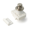 PUSH BUTTON & BASE FOR TLP (LATCH BODY NOT INCLUDED) - TLP-BB/SN -- TLP-BB/SN - Image