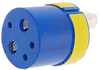 connector comp,insert only,size 24,blueinsul,2#4 & 3#12 solder cup socket cont - 70141501 - Allied Electronics, Inc.