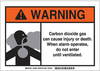 Carbon Dioxide Signs - 106024 - Brady Corporation
