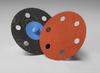 3M Cubitron 777F Coated Ceramic Quick Change Disc - 120 Grit - 3 in Diameter 6 Vacuum Holes - 28072 -- 051141-28072 - Image