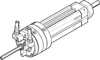 Swivel actuator unit - DSL-40-25-270-CC-A-S2-KF-B - Festo Corporation