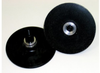 3M 28576 Hard Black Roloc TS and TSM Disc Pad - 4 in DIA - 3/8 - 24 Internal Thread Attachment - 051141-28576 - R. S. Hughes Company, Inc.