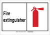 Brady B-401 High Impact Polystyrene Rectangle Fire Safety Sign - 7 in Width x 10 in Height - 119720 - 754473-69267 - R. S. Hughes Company, Inc.