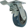 Total Locking Caster - Polyurethane on Polyolefin - Model 9A - 9AUP5x2-ML - Caster City, Inc.