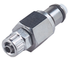 LC Series Chrome Plated Brass Quick Disconnects - 61706 - U.S. Plastic Corporation