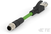 M8/M12 Cable Assemblies - TCD14745101-002 - TE Connectivity