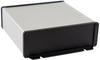 Enclosure, Pcb Box, Alum, Blk/clear; Enclosure Type Hammond - 50AC1198 - Newark, An Avnet Company