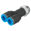 Fittings, Couplings, and Distributors - 2171-QSY-G1/8-4-ND - DigiKey