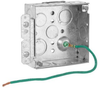 Square Box - Steel - 189H - Hubbell Electrical Products
