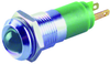 Panel Mount Indicator, Led, 14Mm, White, 12V; Led Color Wamco - 86T5638 - Newark, An Avnet Company