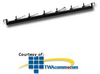 Hubbell SpeedGain Rear Cable Management Bar - 19" or.. - MCCSWB - TelephoneStuff.com