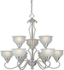 2408-09-55 Mid. Chandeliers-Glass Up - 413795 - Capital Lighting, Inc.
