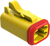 Automotive Housing, Plug, 4Pos, 13A, Yel; Product Range Amphenol Sine/tuchel - 36AJ7970 - Newark, An Avnet Company