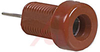 Jack, Insulated; Red; 1500 V (RMS); Nylon; Brass, Tin Plate; 115 degC; 0.093 in - 70183111 - Allied Electronics, Inc.