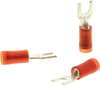 Terminal, Spade/fork, #6, Crimp, Red; Product Range Abb Thomas & Betts - 31F236 - Newark, An Avnet Company