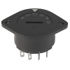 Voltage selector switch, 6 stages, serie-parallel, panel mounting -- SWZ1 (Frontpl) - Image