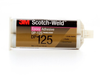 3M Scotch-Weld DP125 Clear Two-Part Epoxy Adhesive - Clear - Base & Accelerator (B/A) - 50 ml Cartridge 87211 - 021200-87211 - R. S. Hughes Company, Inc.