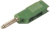 Plug, 4Mm, Stackable, Green, Pk5, Buela; Gender Hirschmann Test And Measurement - 71C9815 - Newark, An Avnet Company