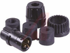 Connector; #2; Solder Cup; 3; Pin; Goldover Nickel (Standard) - 70025427 - Allied Electronics, Inc.