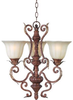 Mid. Chandeliers-Glass Up - 4041 - Light Center (The)